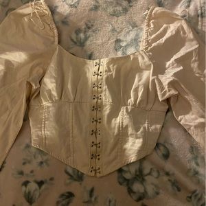 Corset crop top